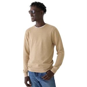 Men’s J. Crew Tan Cotton Sweater - Small